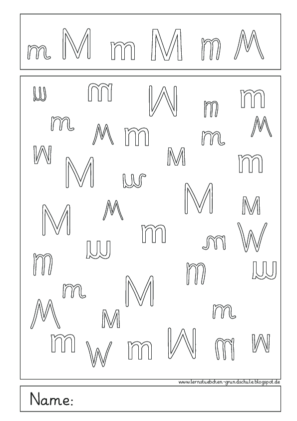M-m - groß und klein in verschiedenen Schriftarten.pdf